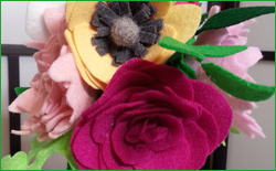 How to Make Felt Flowers