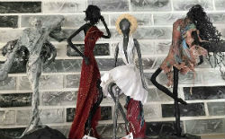 Intermediate Sculpting with Fabric Hardener