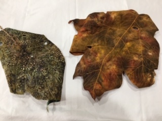 NIGHT OWL SERIES: Modern Quilting- Fabric Techniques with Leaves with Kathleen Baer and Kathy Payne
