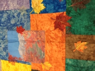 NIGHT OWL SERIES: Modern Quilting- Fabric Techniques with Leaves with Kathleen Baer and Kathy Payne