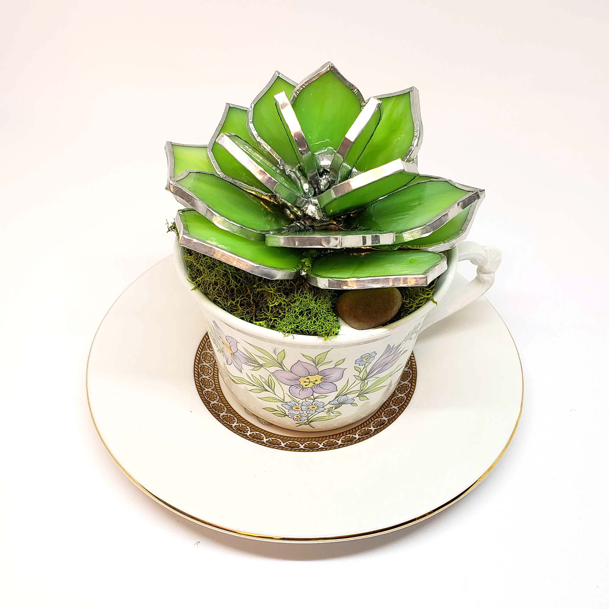 How to Make Stained Glass Succulents and Florals