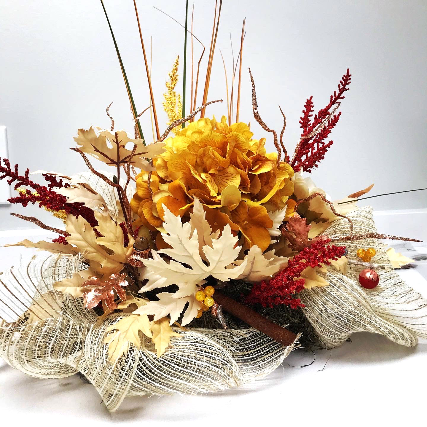 NIGHT OWL SERIES: Copper Harvest Bouquet with Electroform Accents! with Asia Raine