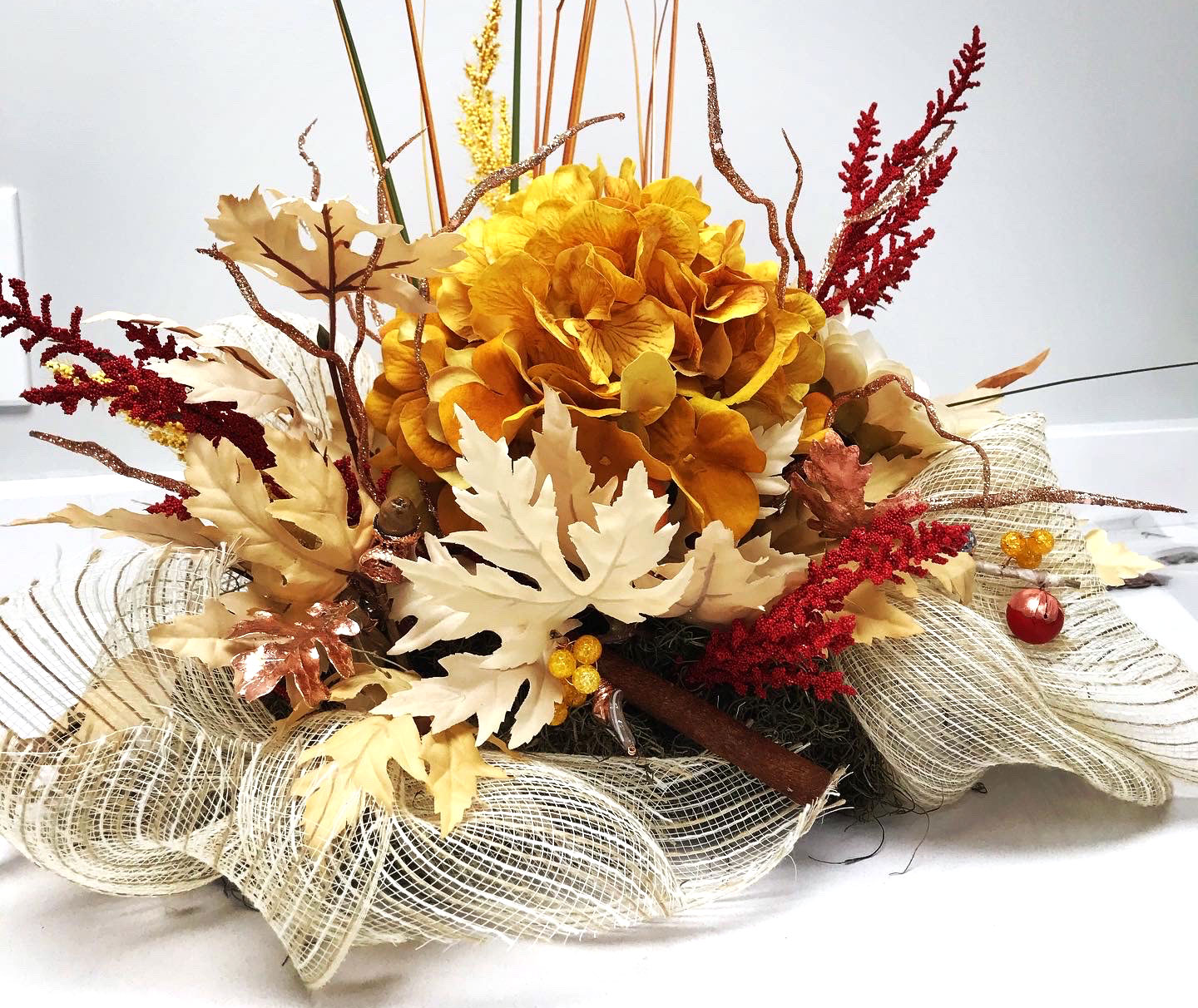 NIGHT OWL SERIES: Copper Harvest Bouquet with Electroform Accents! with Asia Raine