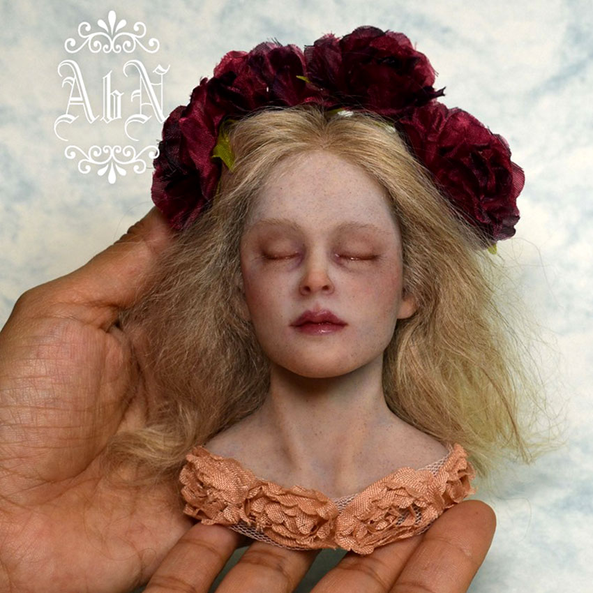 Painting a Silicone Doll