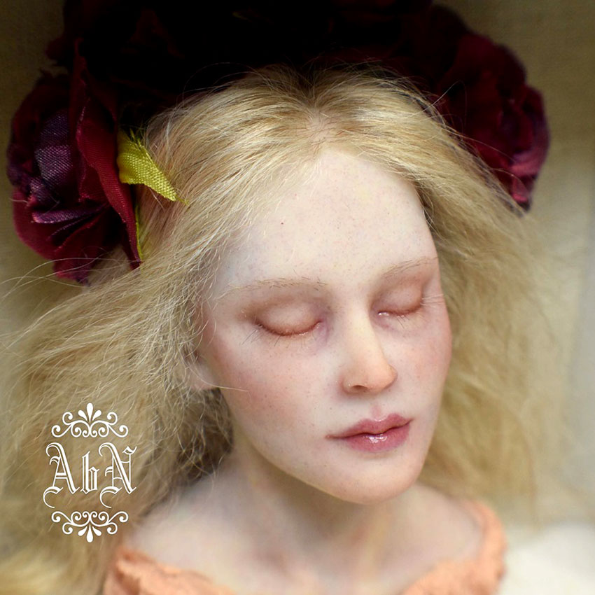 Painting a Silicone Doll