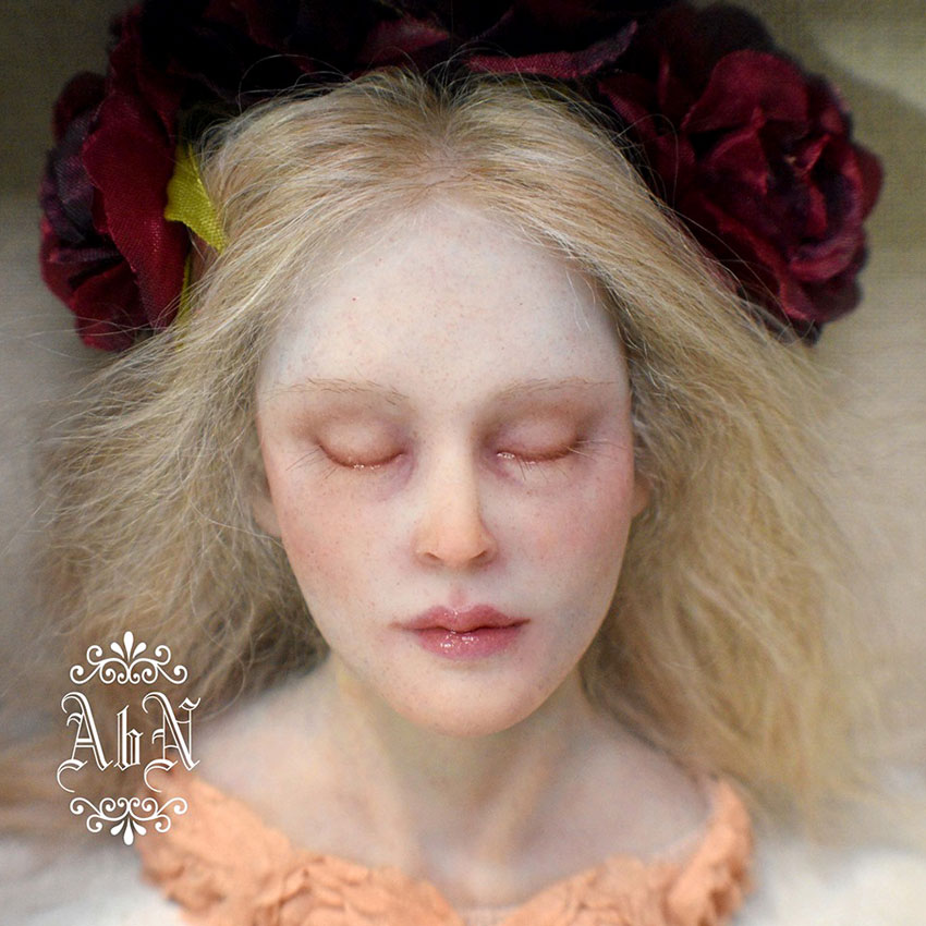 Painting a Silicone Doll