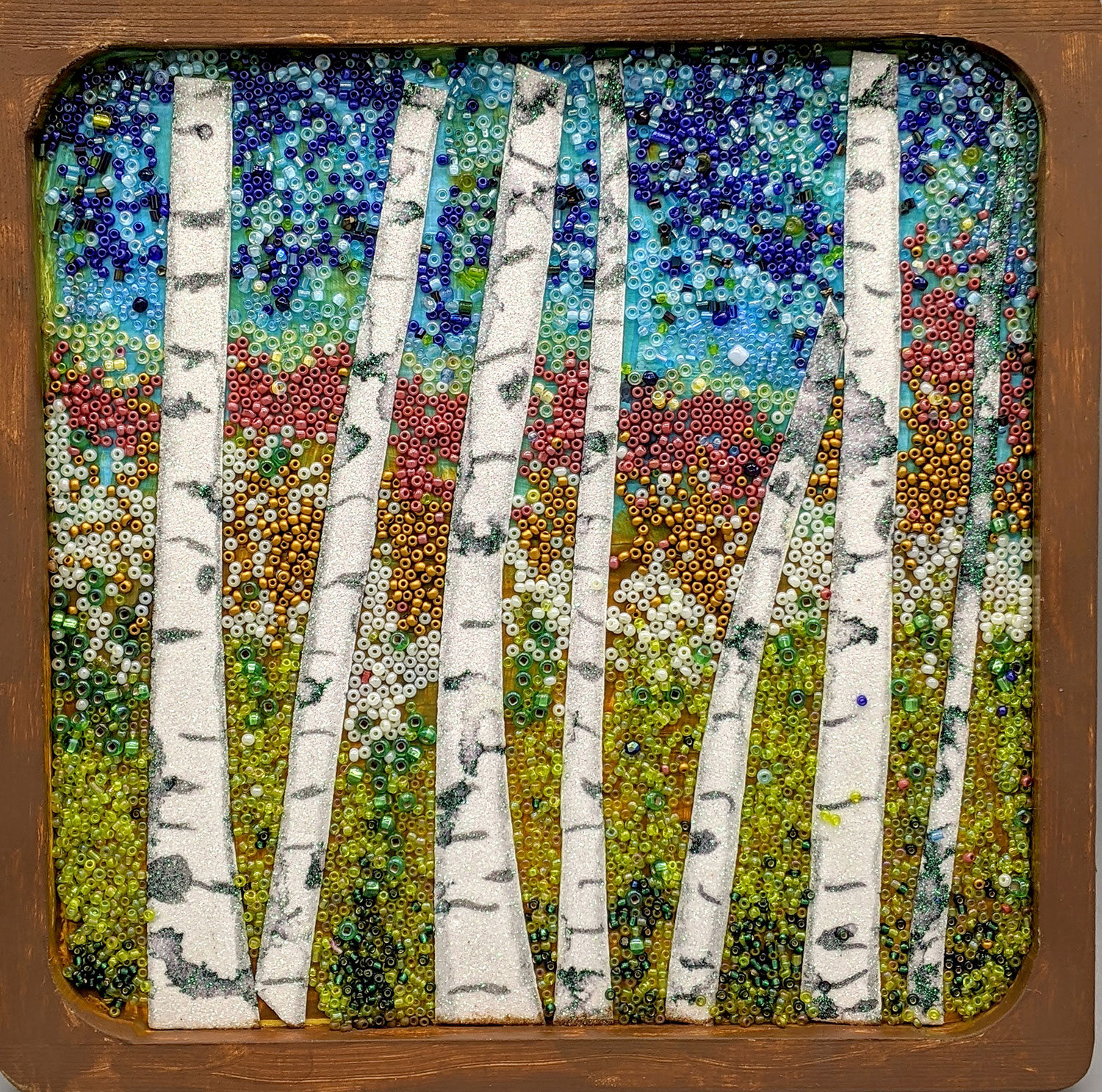 How to Create Glass Bead Mosaics - Bead Painting