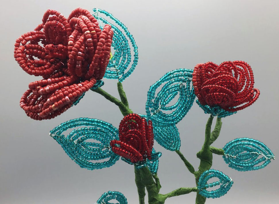 How to Make French Beading Flowers LIVE with Shahar Boyayan