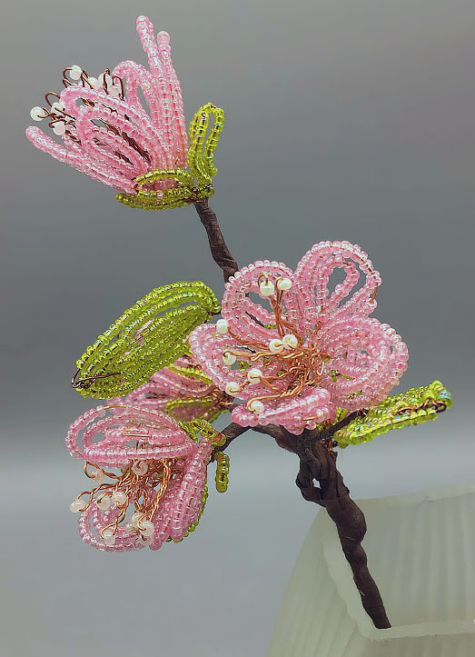 How to Make French Beading Flowers LIVE with Shahar Boyayan