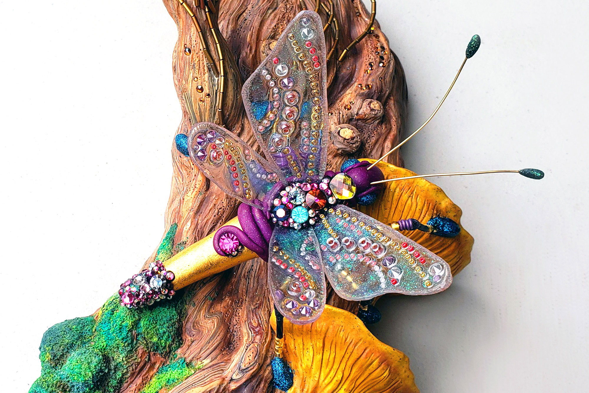 Sculpting a Mixed-Media Insect