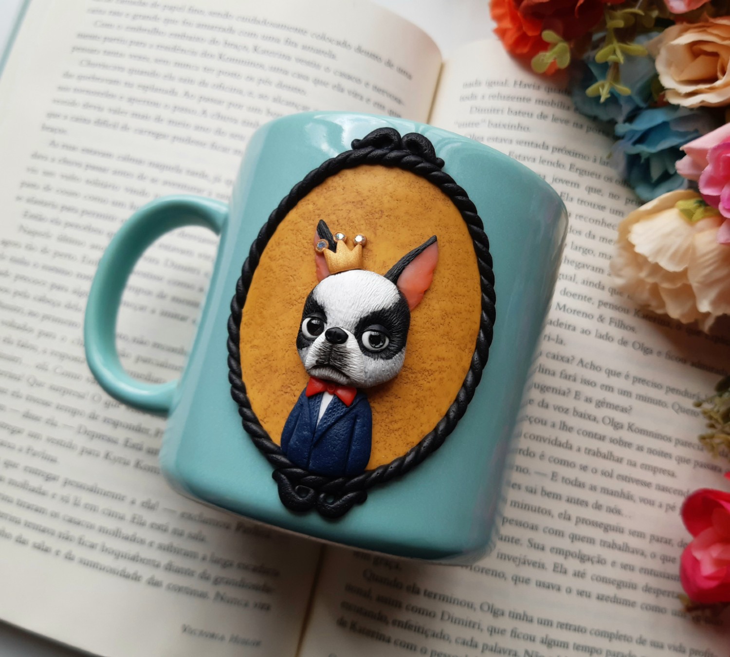 How to Decorate Mugs in Polymer Clay with Kaline Silva