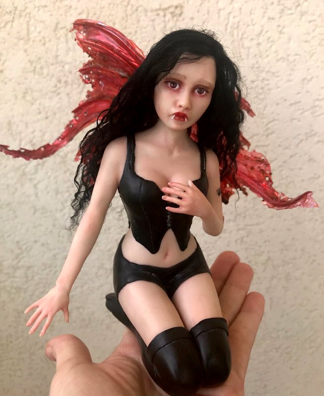 How to Sculpt a Kneeling Fairy!