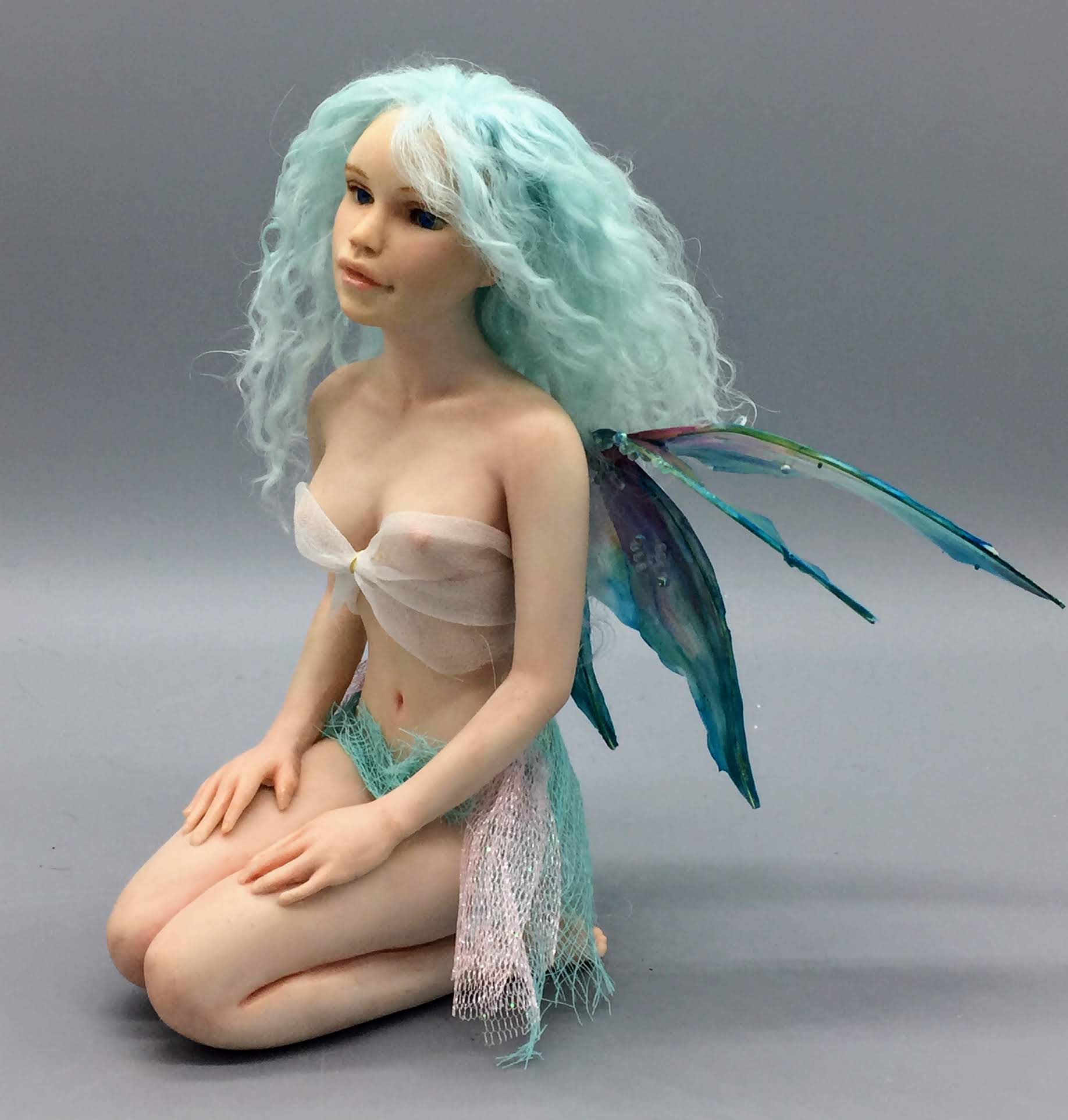How to Sculpt a Kneeling Fairy