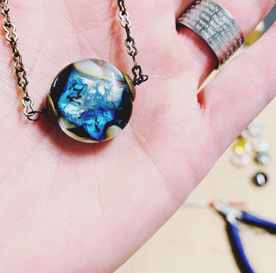 Advanced Art Glass Jewelry! LIVE w/ Sarinda Jones
