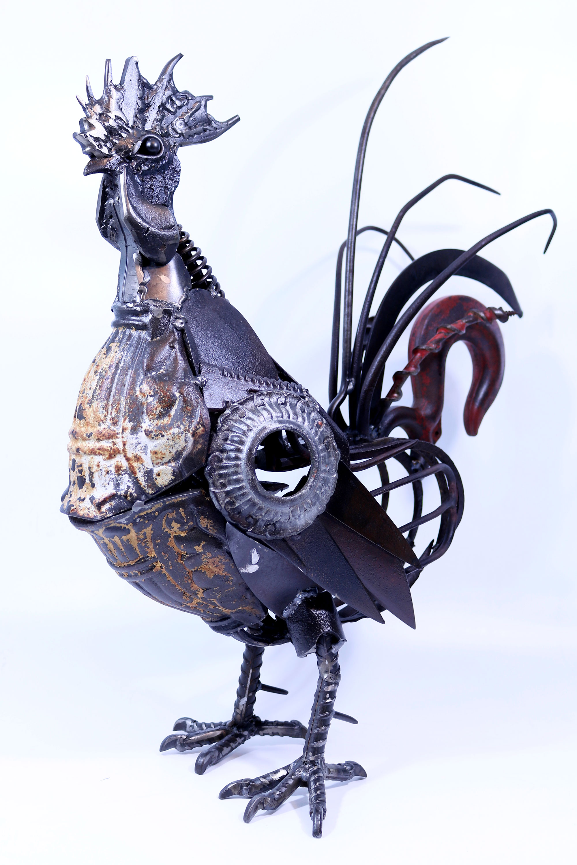 How to Weld a Rooster - Metal Art Welding Project LIVE with Michael Vivona