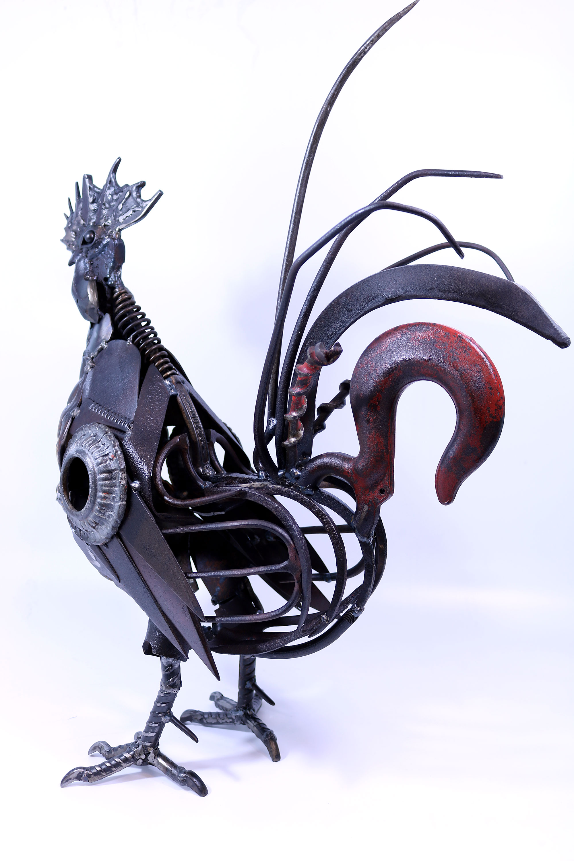 How to Weld a Rooster - Metal Art Welding Project