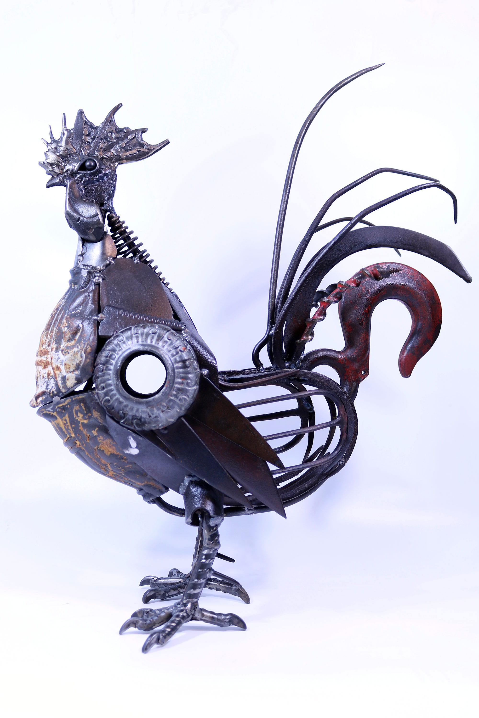 How to Weld a Rooster - Metal Art Welding Project
