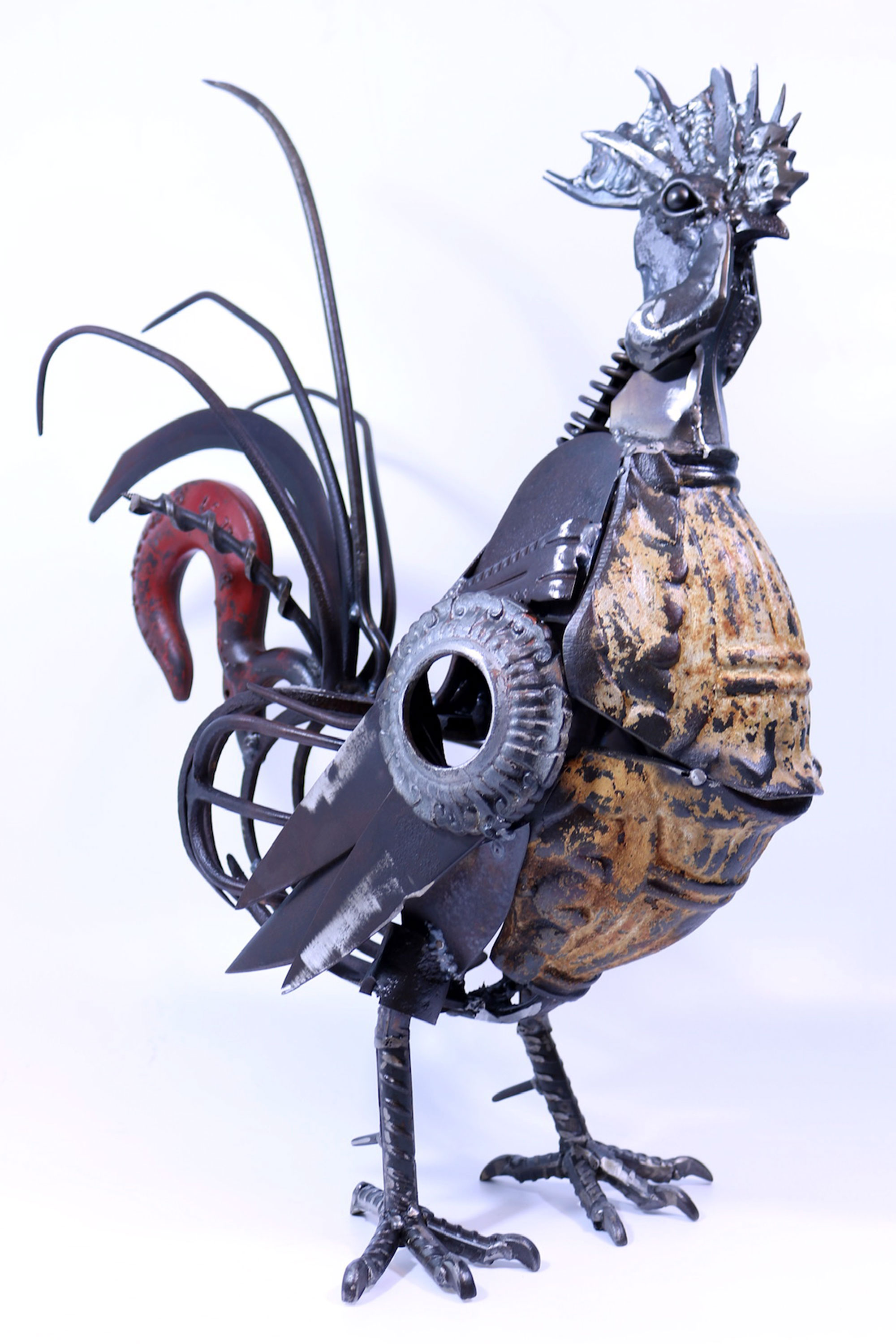 How to Weld a Rooster - Metal Art Welding Project 