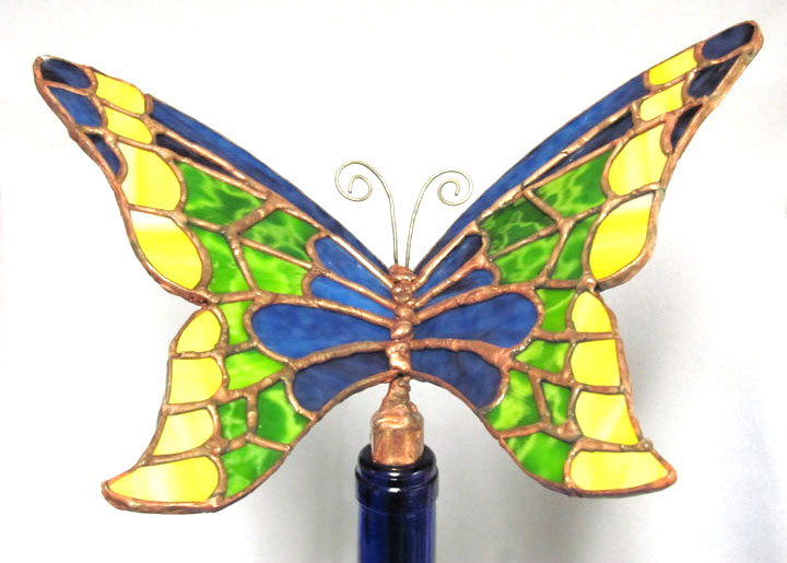 How to Make Stained Glass Garden Art! LIVE w/ Cheryl Peterson