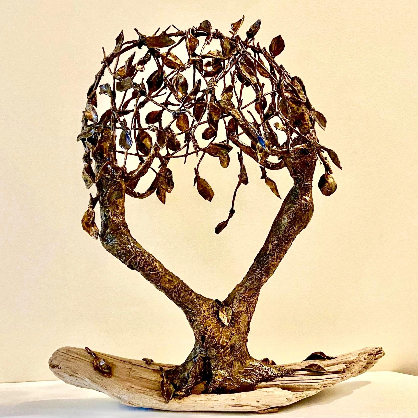How to Make a Tree of Life with Textile Fabric Hardener! LIVE w/ Brenda Topley