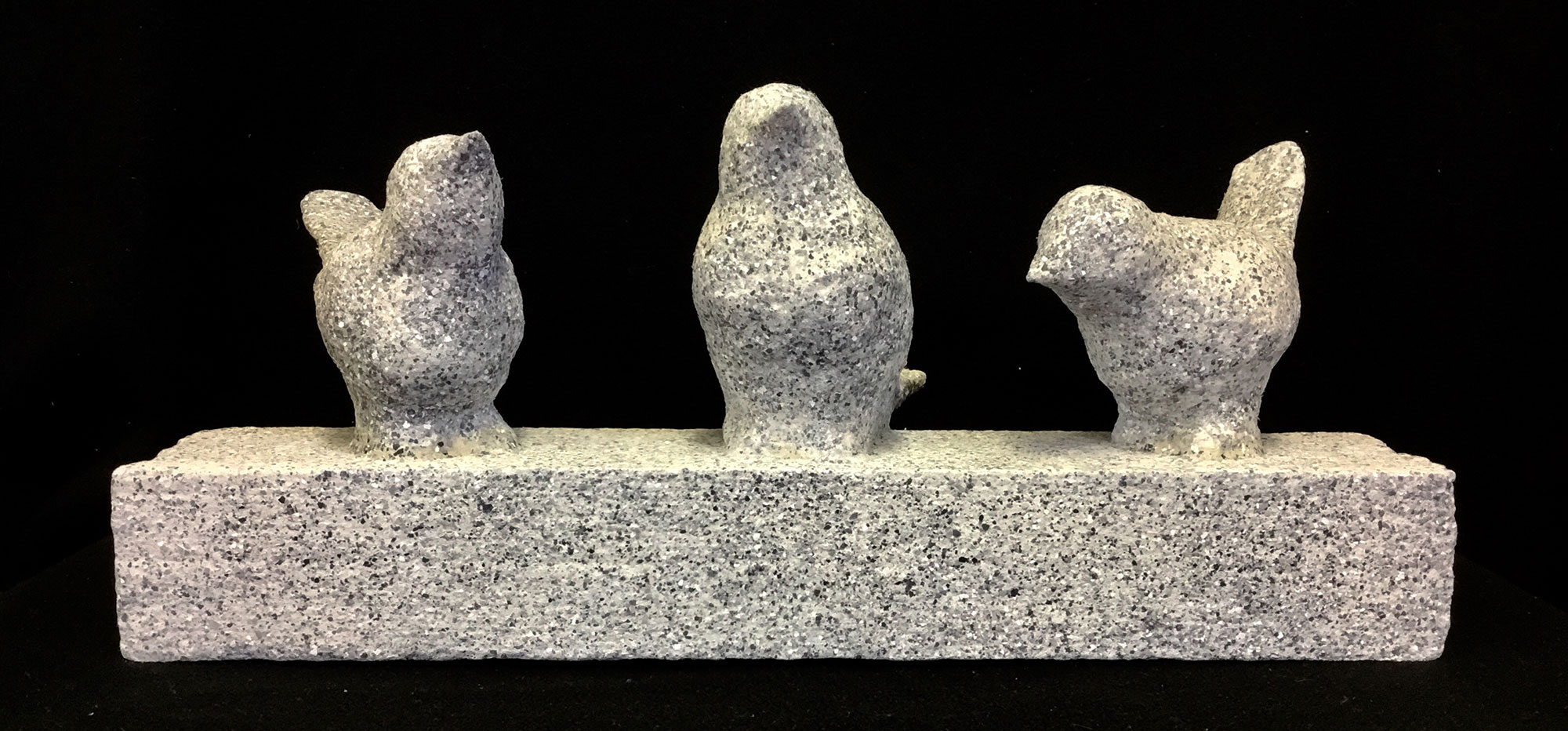 Granite Birds and Objects with Fabric Hardener! w/ Lise St-Cyr