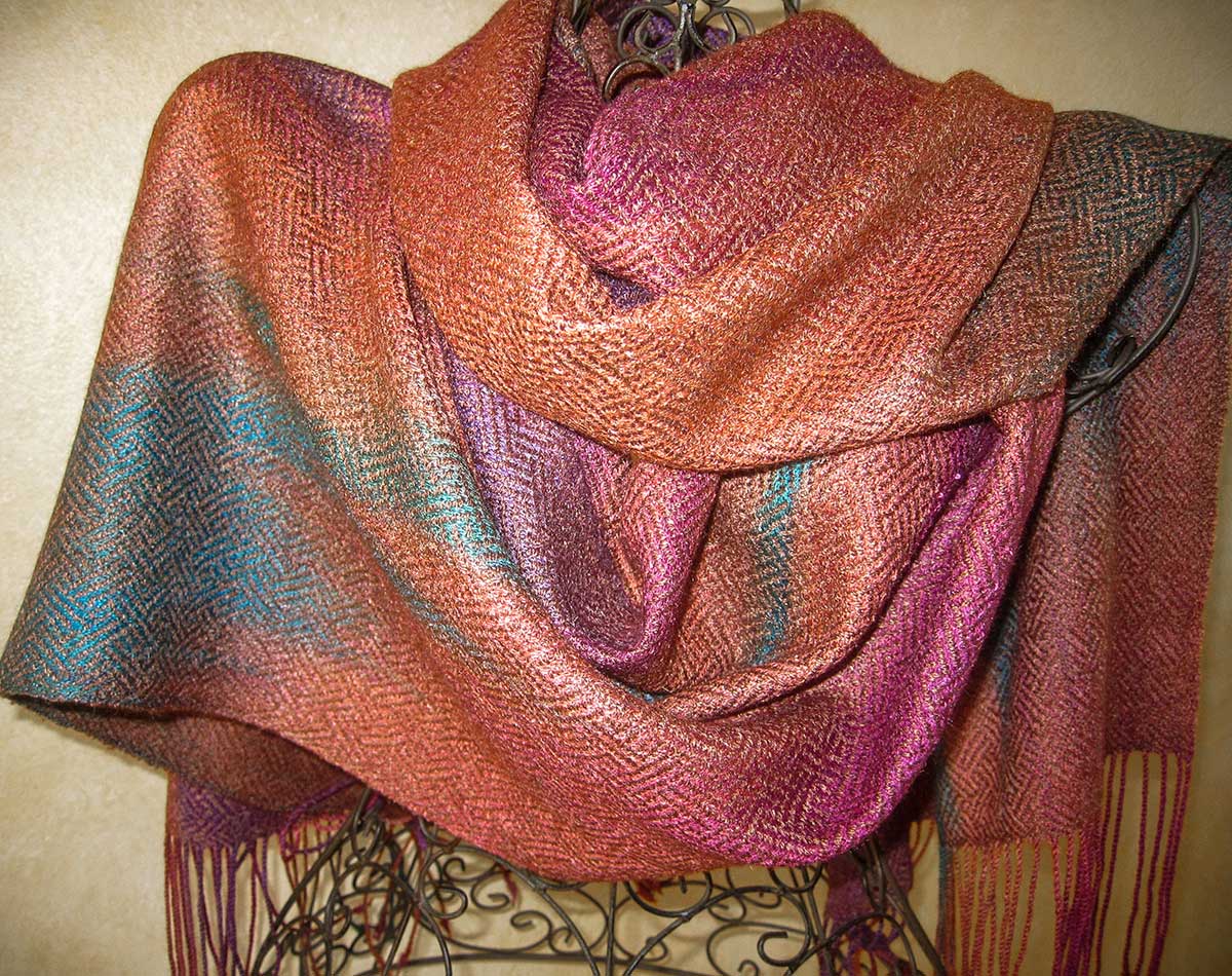 Faux Ikat - How I use Variegated Yarns w/ Deanna Baugh