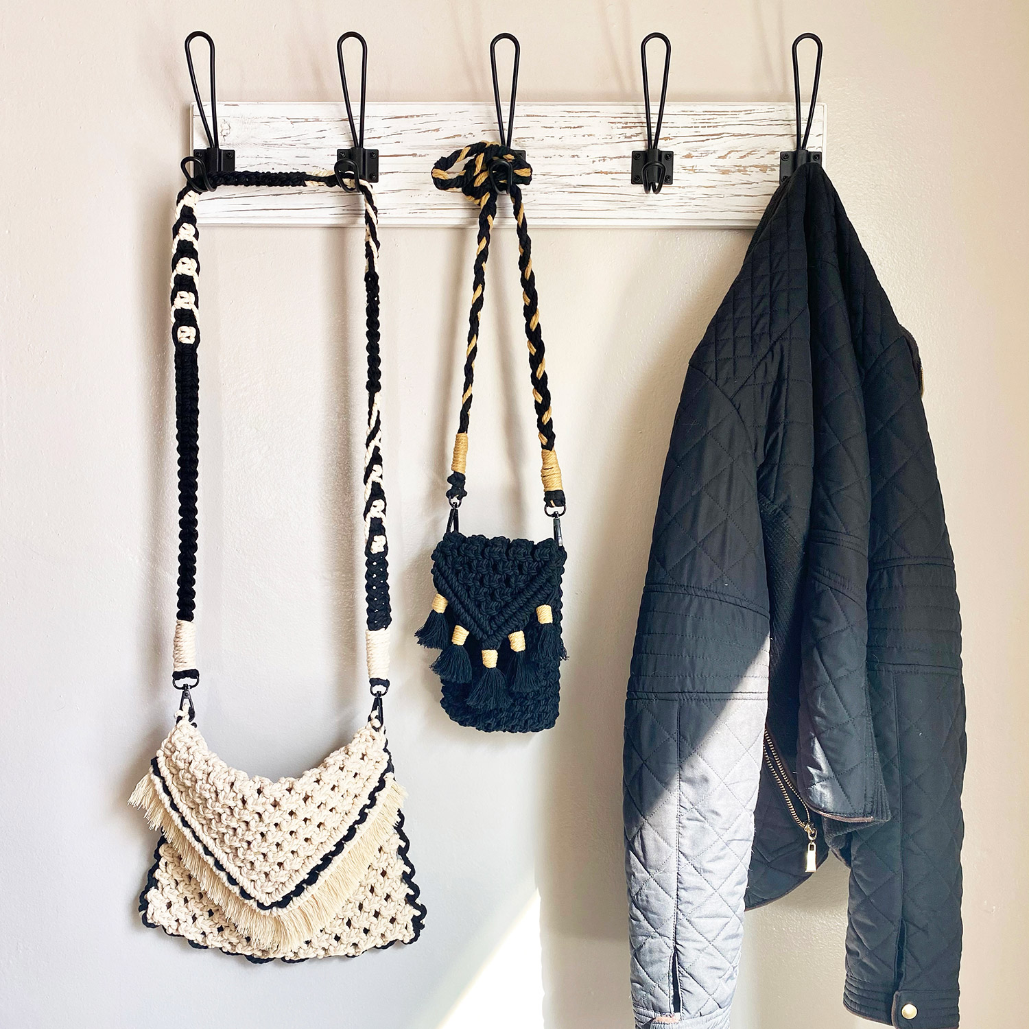 Hippie-Boho Macramé Satchel Bag for Beginners and Intermediate Levels! LIVE w/ Becca Dye
