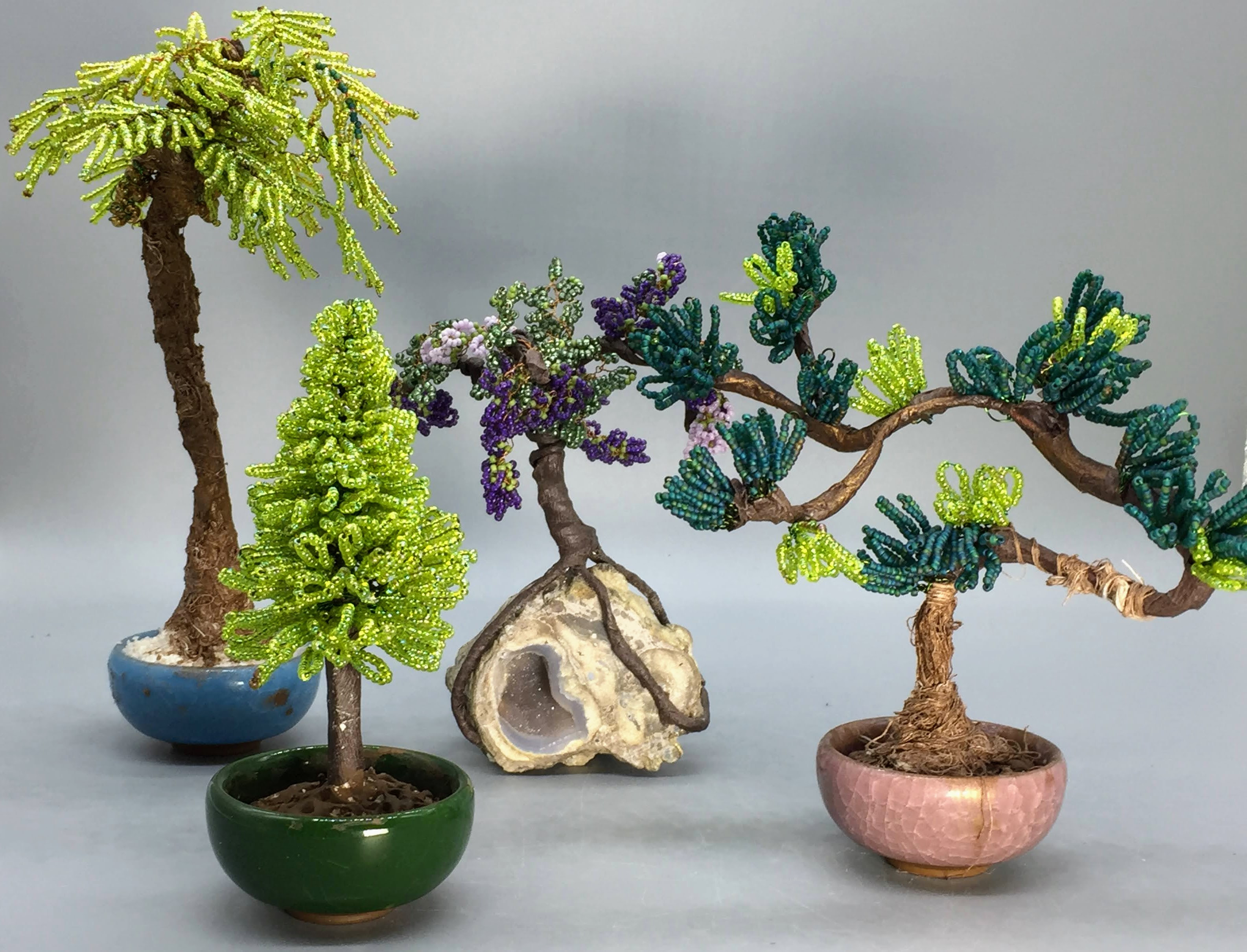 French Beading Mini Trees! LIVE with Shahar Boyayan