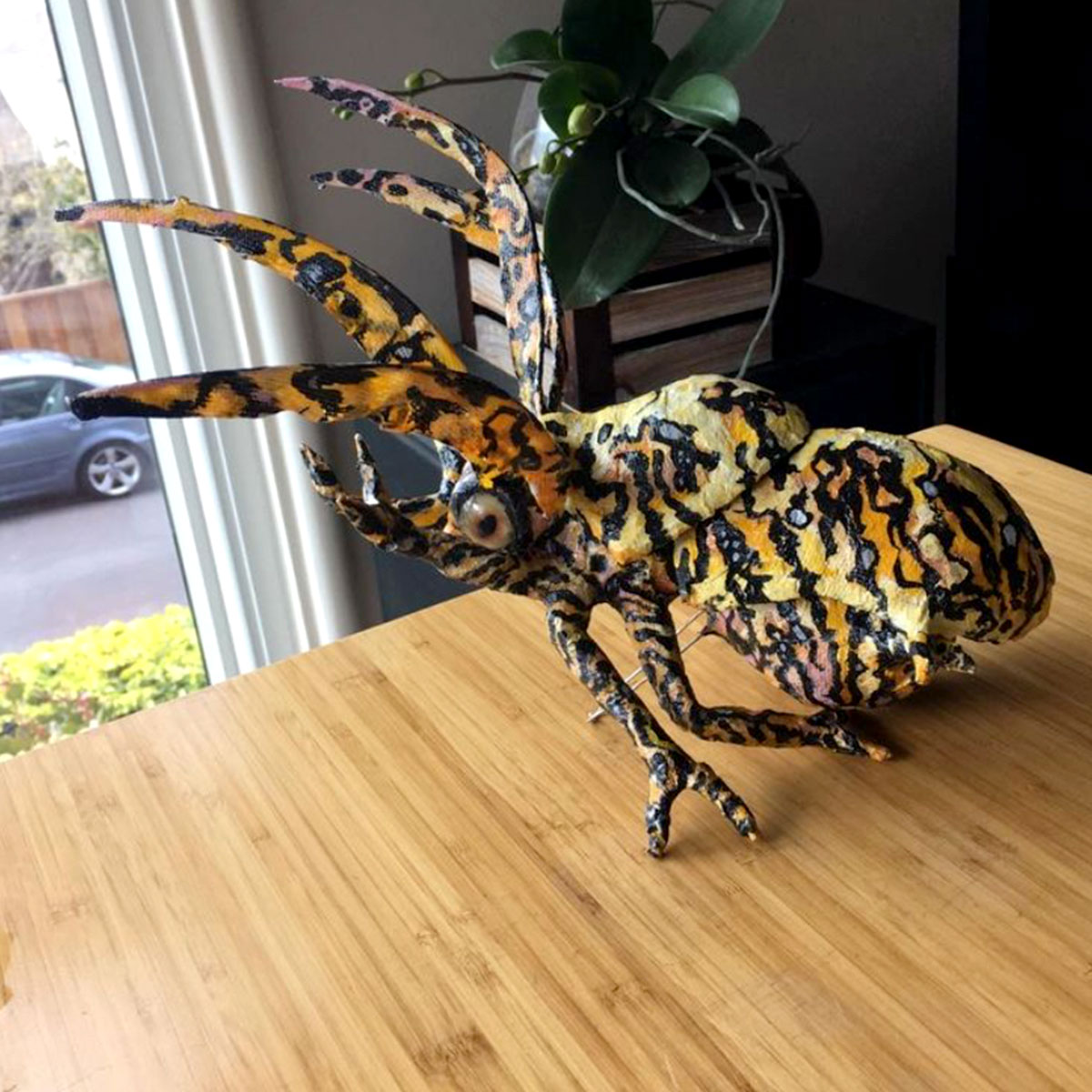 How to Make a Paper Mache Beetle Box and a Pterodactyl! LIVE w/ Tom Chen