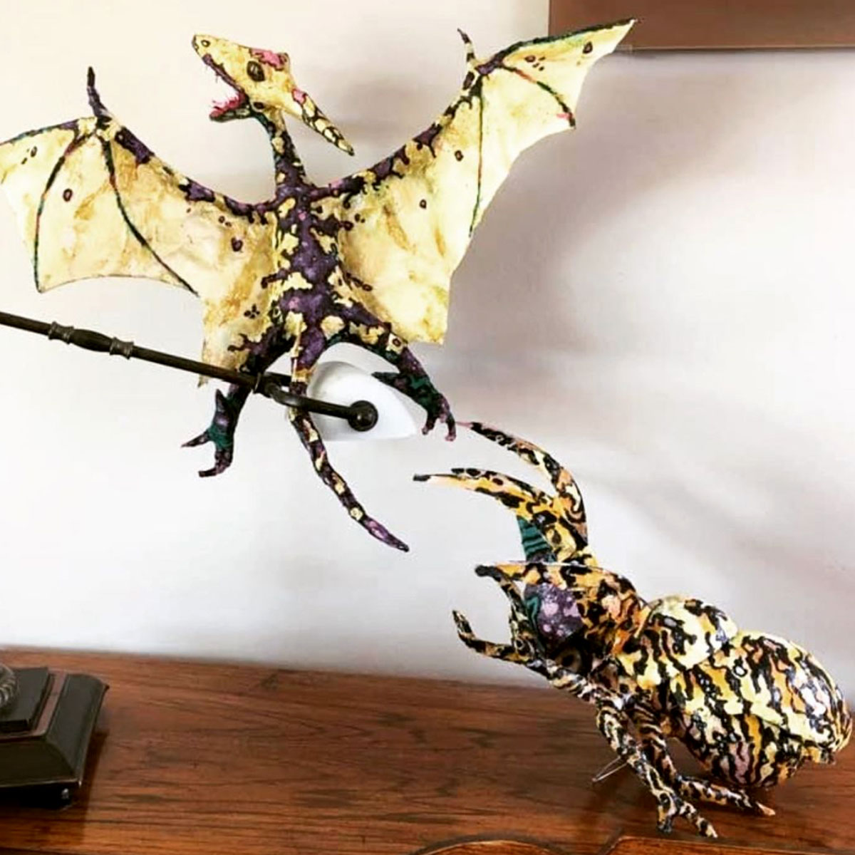 How to Make a Paper Mache Beetle Box and a Pterodactyl! LIVE with Tom Chen