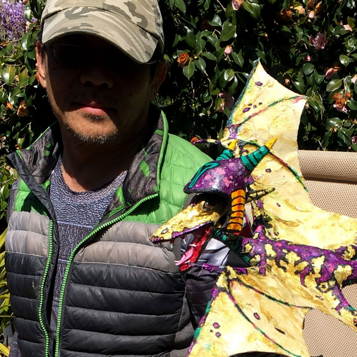 How to Make a Paper Mache Beetle Box and a Pterodactyl! LIVE w/ Tom Chen