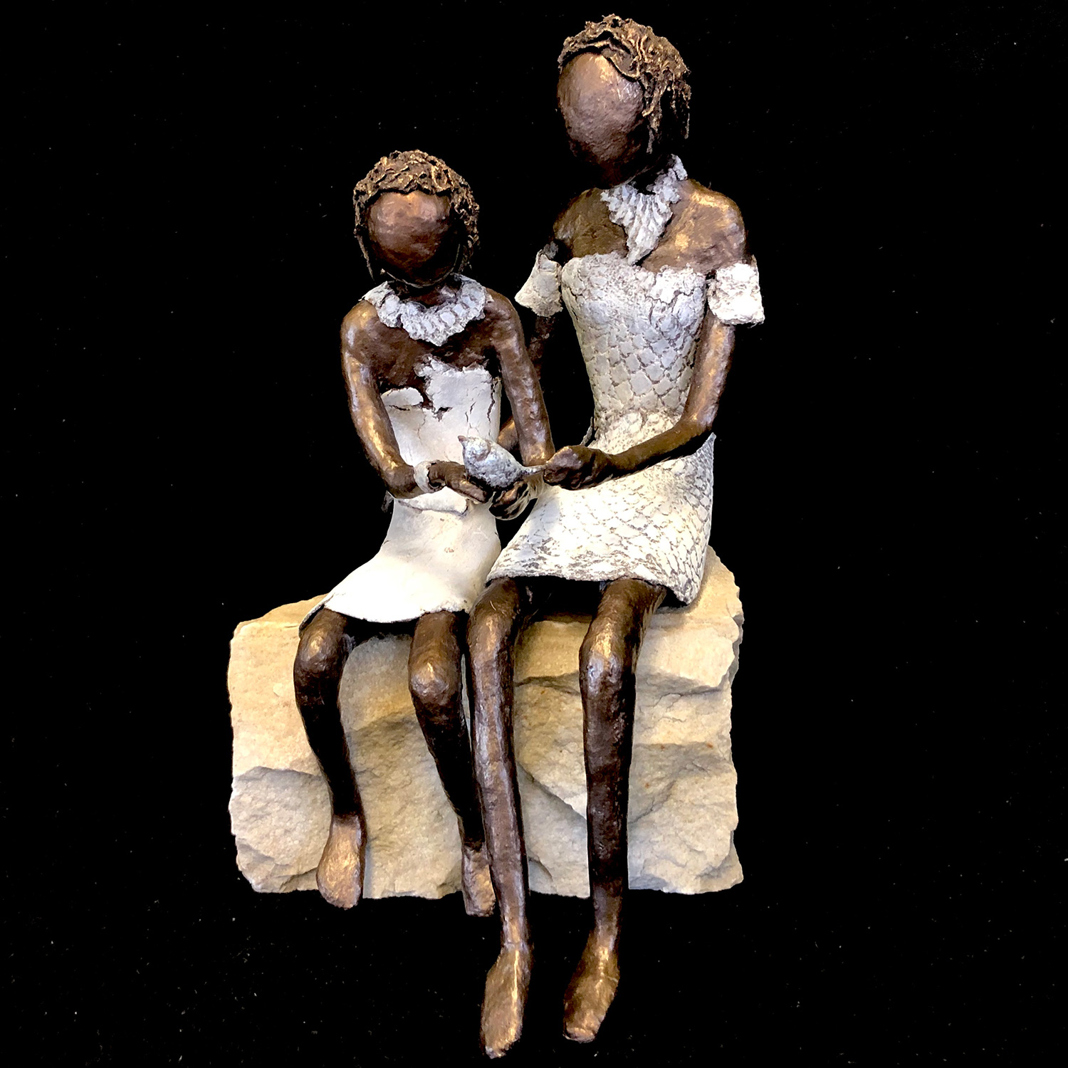 How to Create an Artstone Clay Statuette with a Bird! with Lise St. Cyr