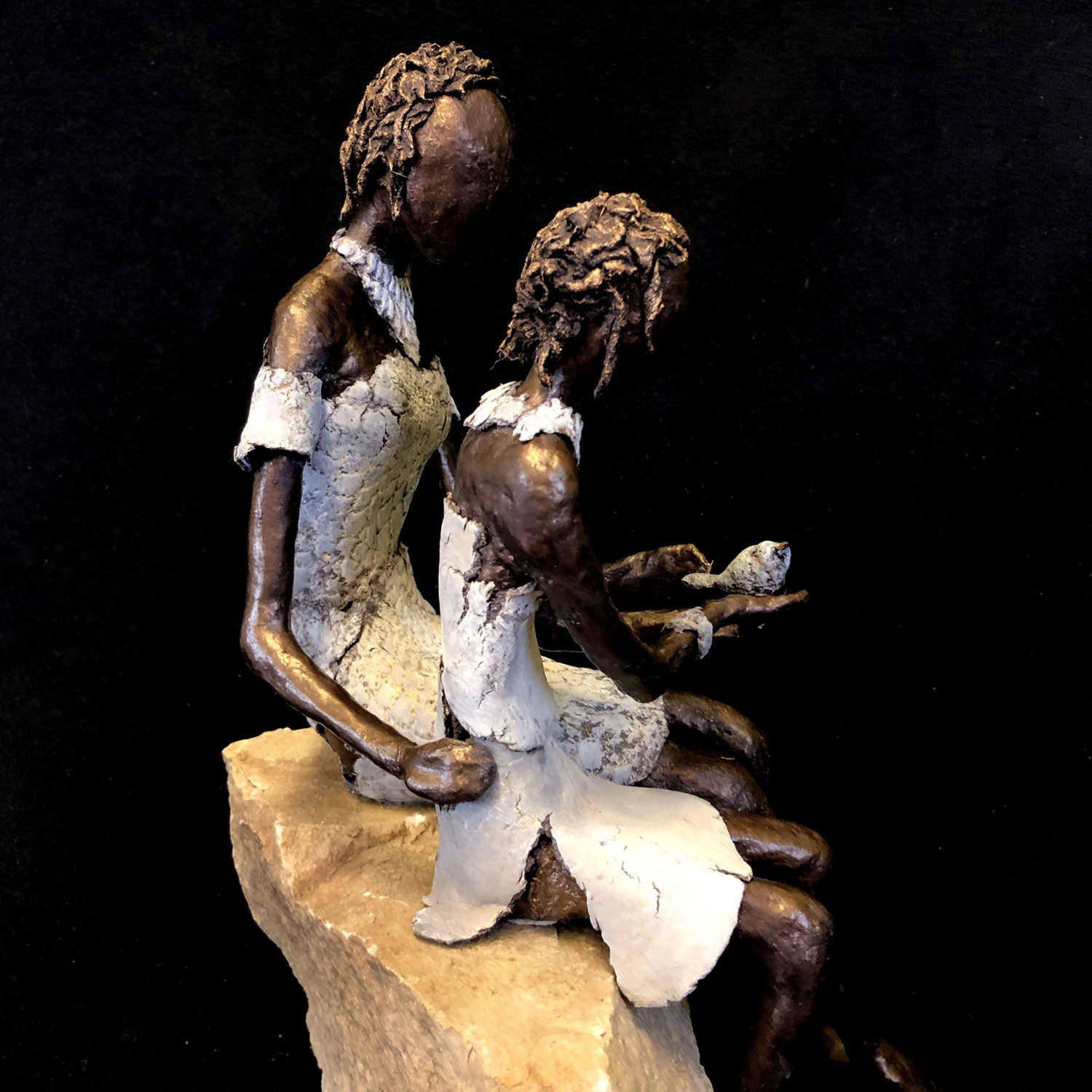 How to Create an Artstone Clay Statuette with a Bird! with Lise St. Cyr