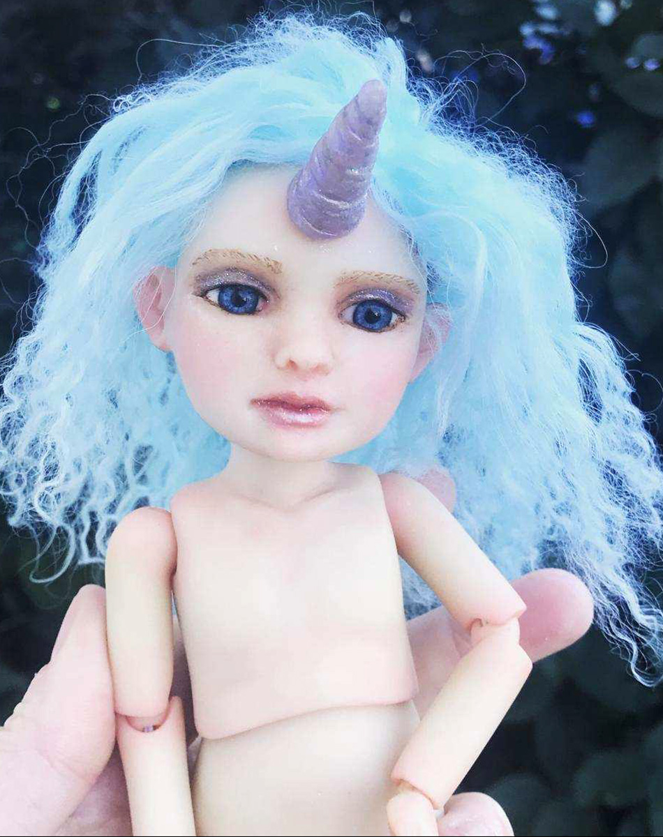 ﻿How to Sculpt a Unicorn Girl Ball-Jointed Doll! LIVE with Apryl Jensen