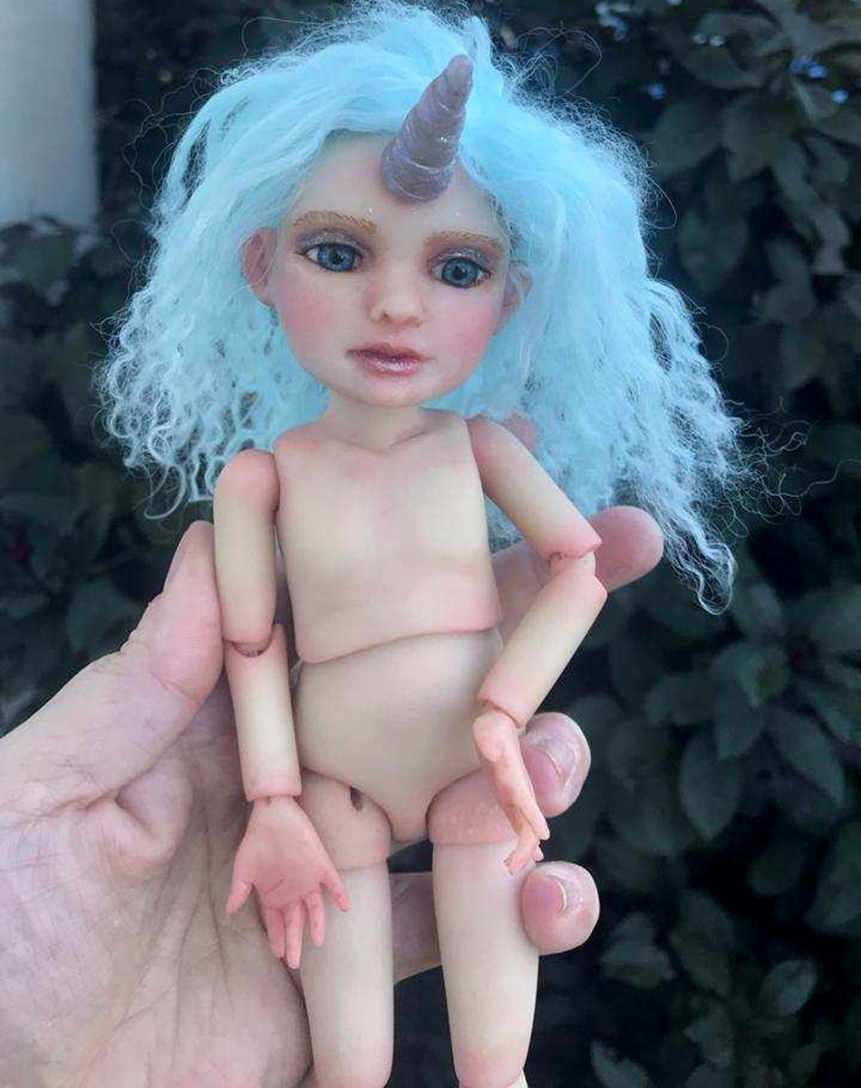 ﻿How to Sculpt a Unicorn Girl Ball-Jointed Doll! LIVE w/ Apryl Jensen