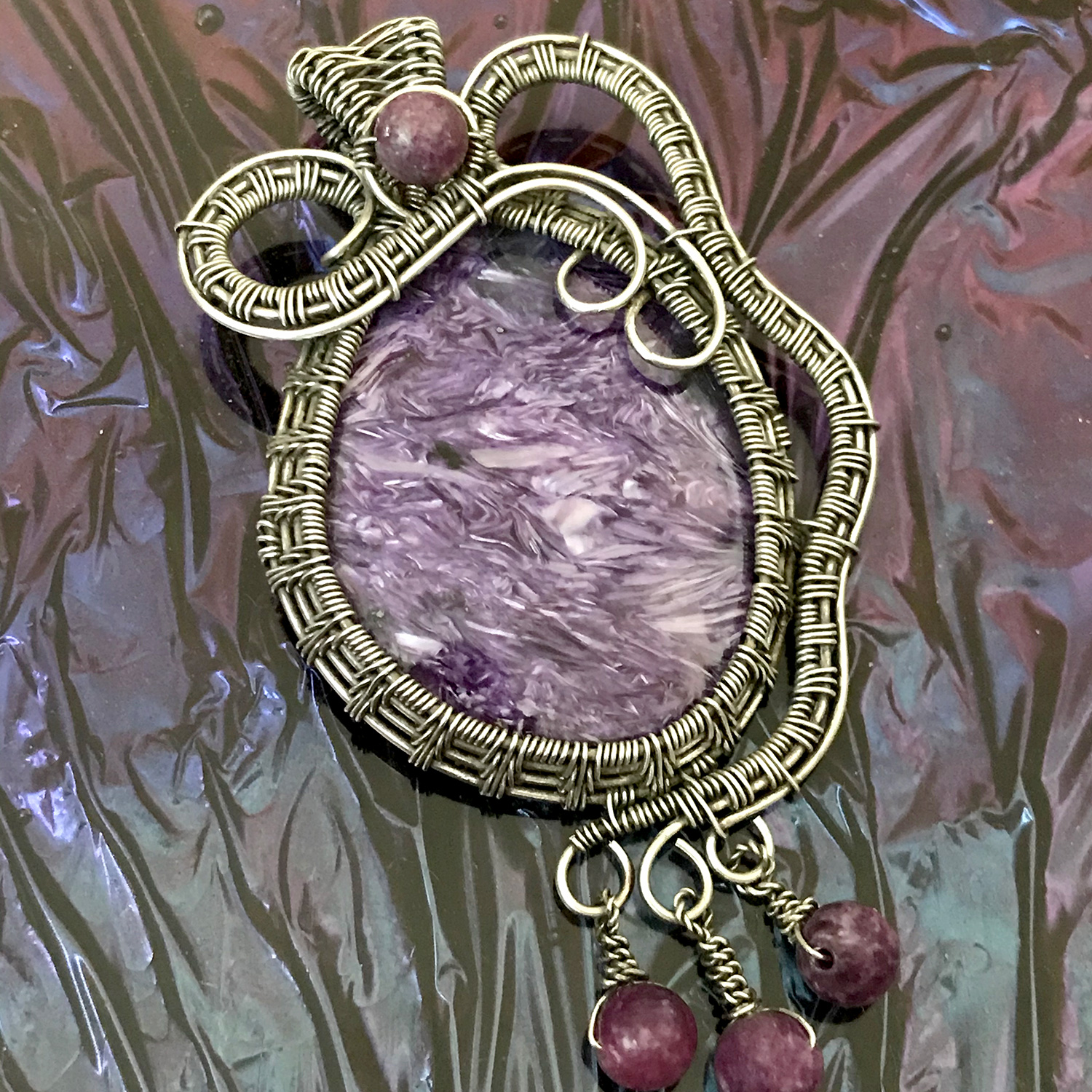 Wire Woven Cabochon Setting! LIVE with Nikolas Kienitz﻿