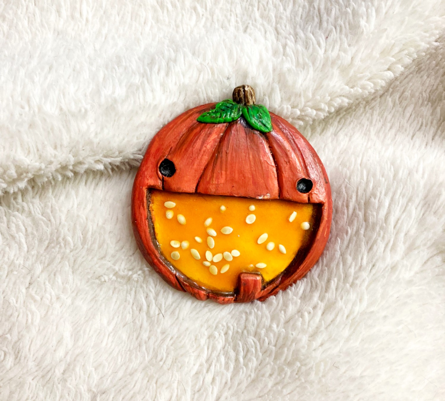 Fast Track: How to Make a Pumpkin Brooch! LIVE w/ Jenny Roemich
