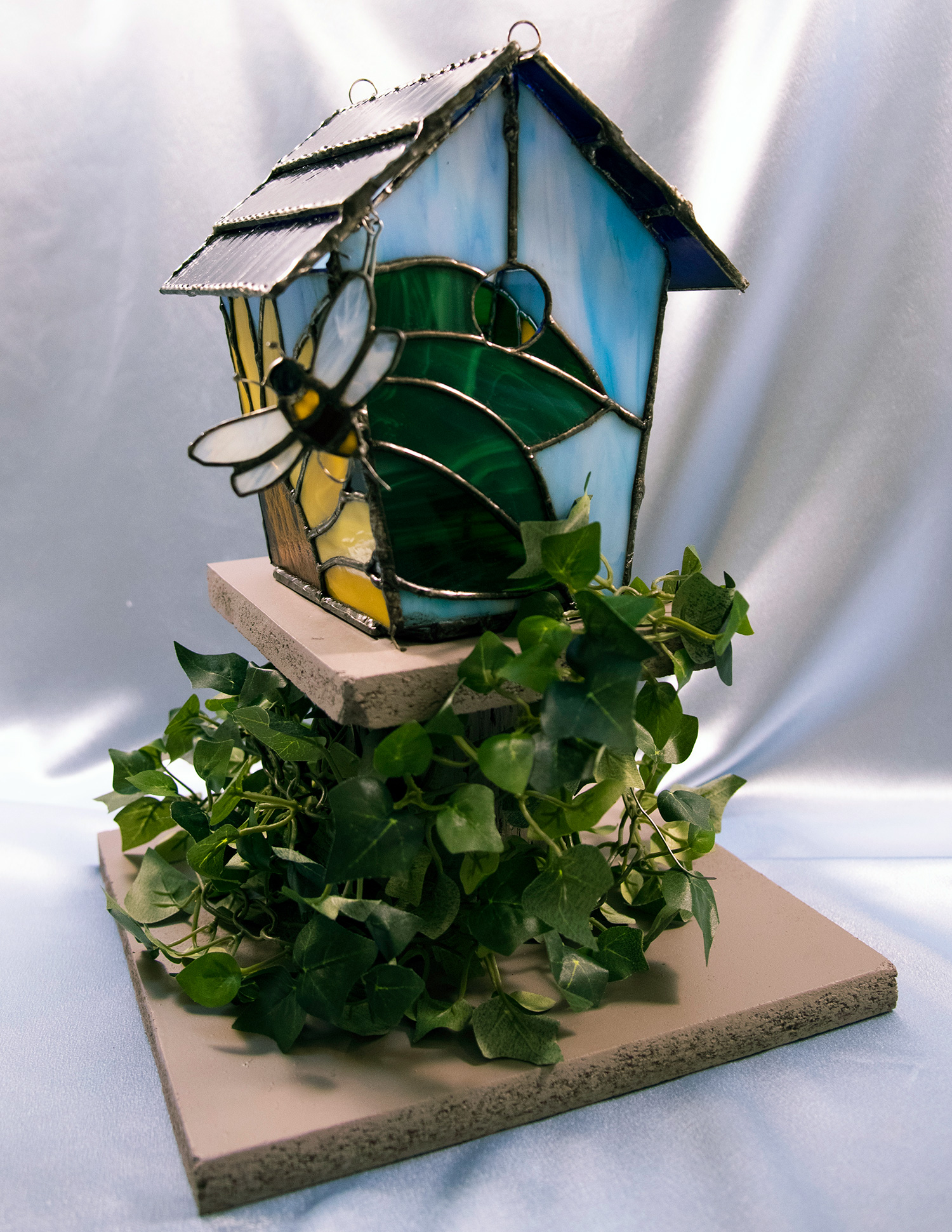 Stained Glass Birdhouses! LIVE with Cheryl Peterson