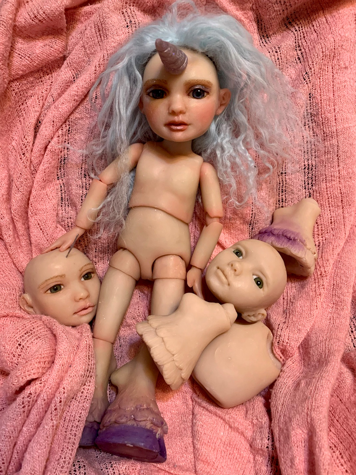 Course Title: Molding and Casting a Ball-Jointed Unicorn Doll! LIVE w/ Apryl Jensen