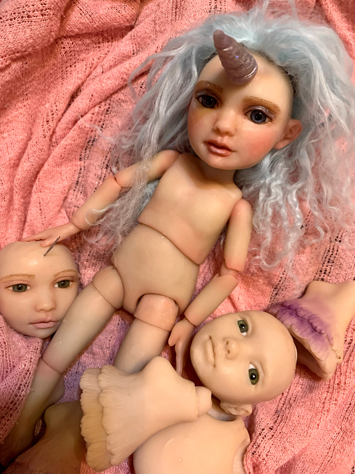 Course Title: Molding and Casting a Ball-Jointed Unicorn Doll! LIVE w/ Apryl Jensen
