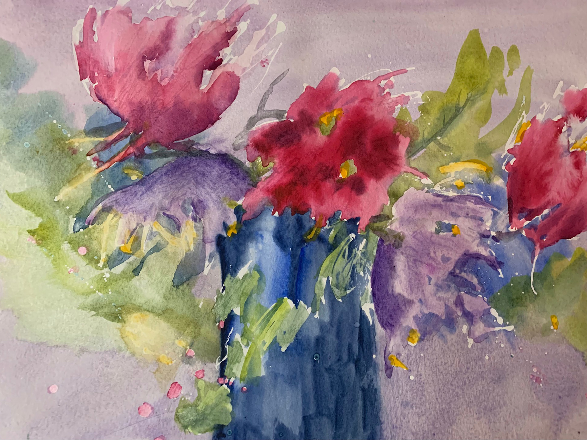 Let's Paint Flowers in Watercolor: Elegant Arrangements! LIVE w/ Valerie Kent