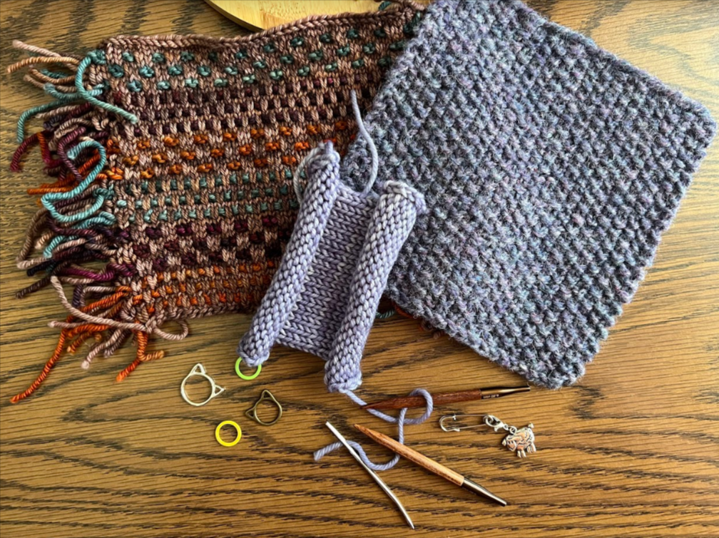 Introduction to Portuguese Knitting! LIVE with Madison