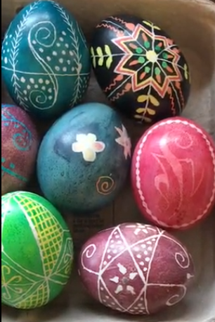 Learn the Art of Pysanky Egg Writing! LIVE with Gina Leslie