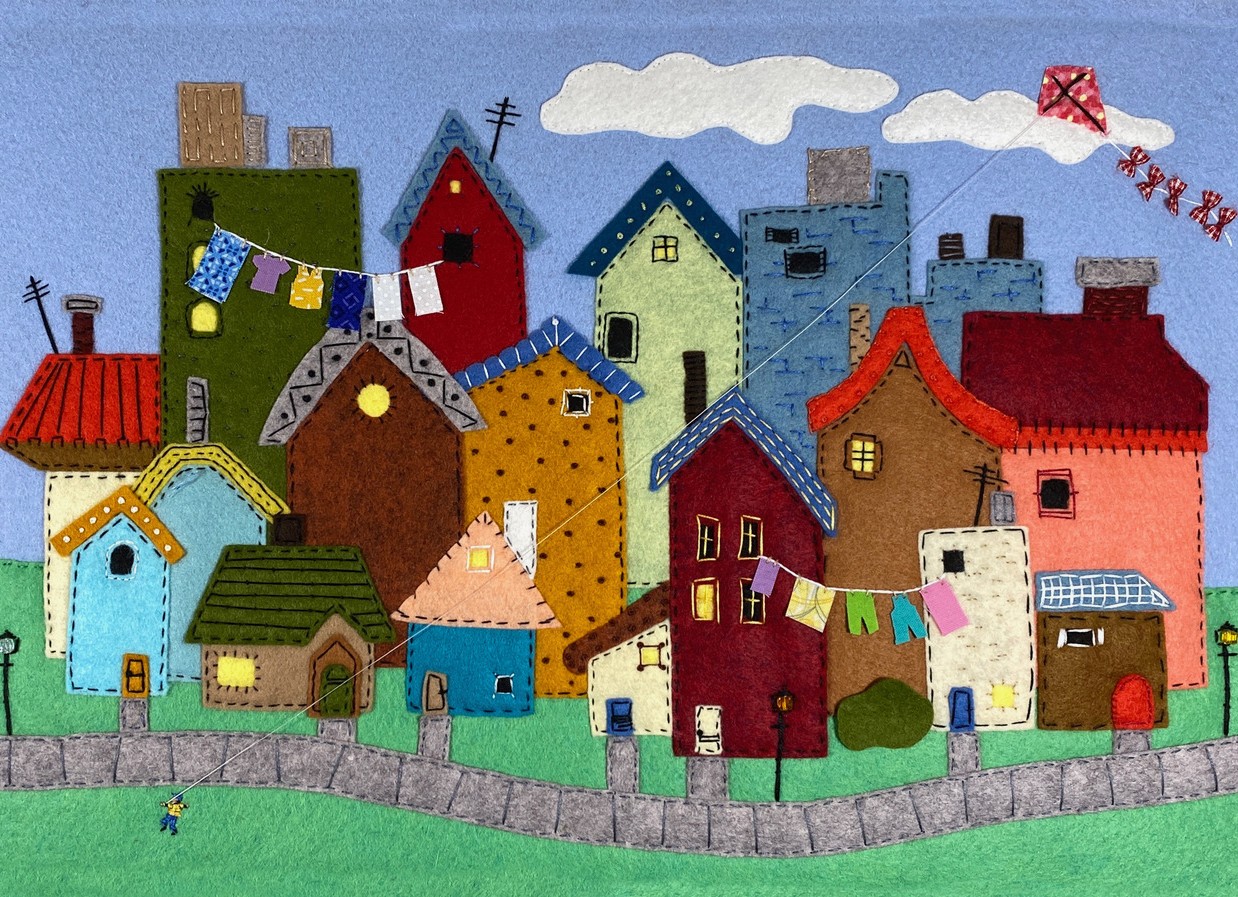 Creating Fiber Wall Art with Felt Appliqué! LIVE with Paulette Morrissey